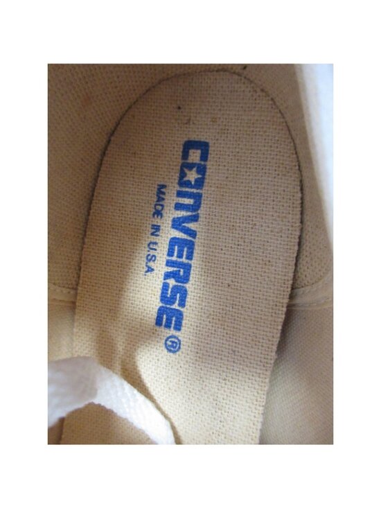 VINTAGE Converse Jack Purcell Sneakers 10.5 Low Top Canvas USA 90s * main image 7